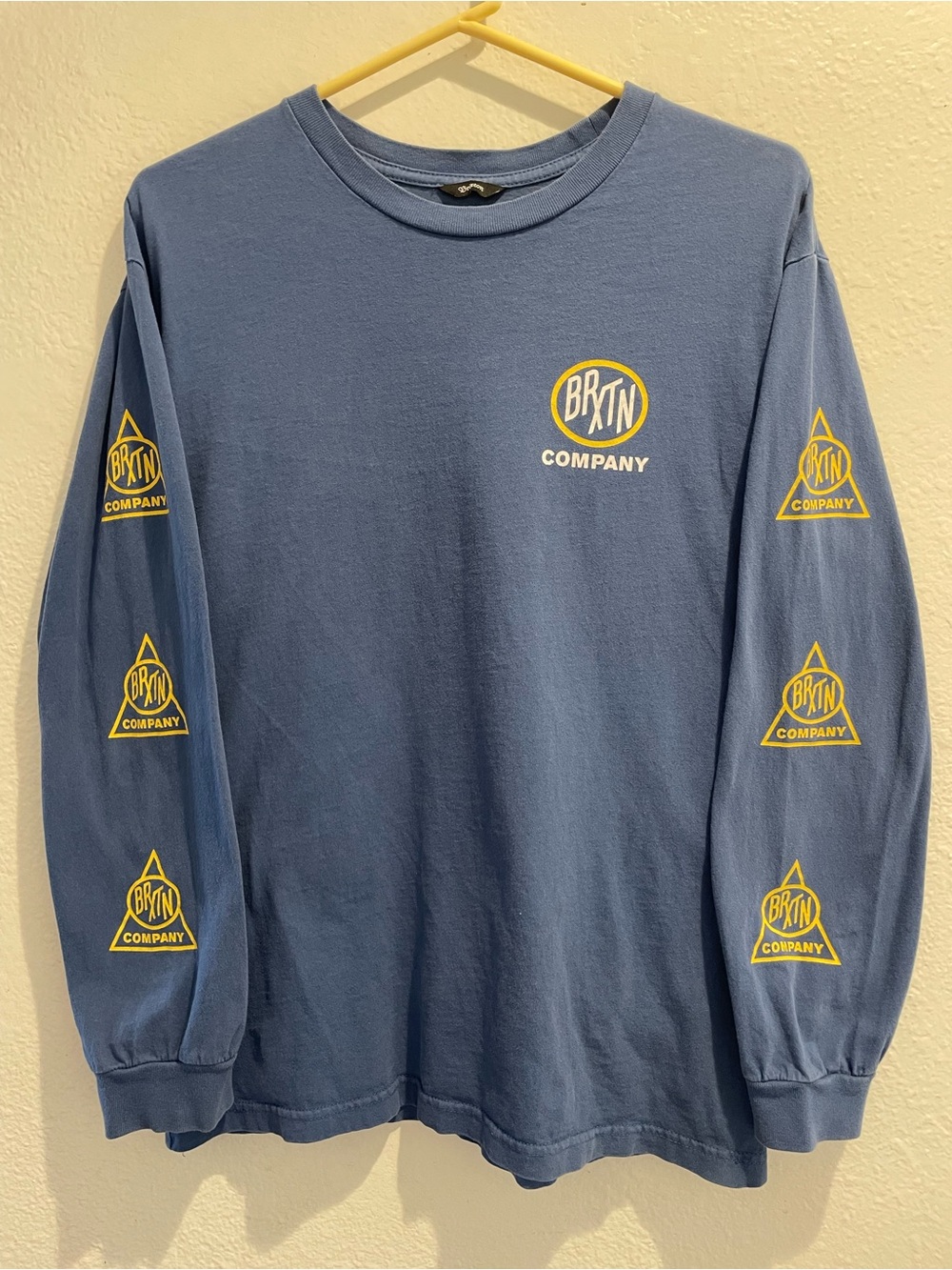 LIKE NEW Brixton Zenith Graphic Long Sleeve Tee Med